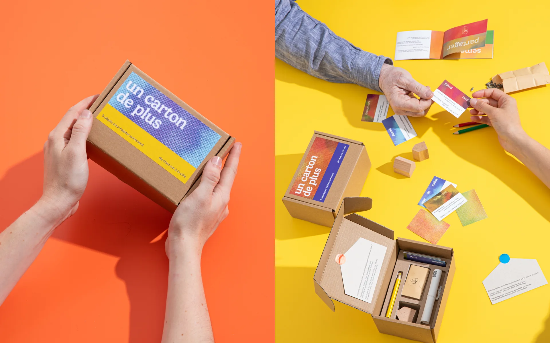 Kit Un carton de plus glissé dans la boîte aux lettres